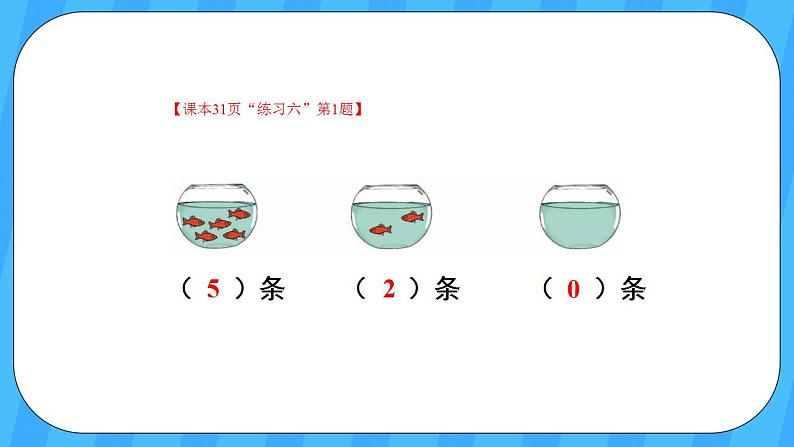 人教版数学一年级上册 3.9《0》课件+教案+素材04