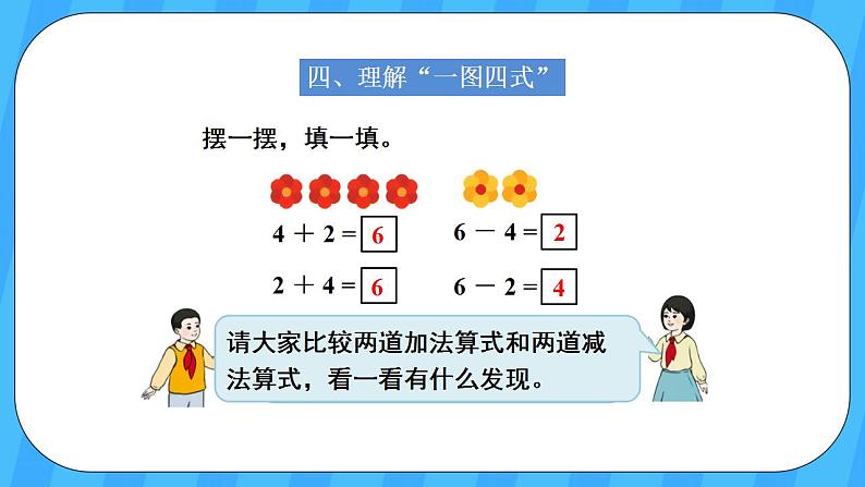 人教版数学一年级上册 5.3《6和7的加减法》课件+教案05