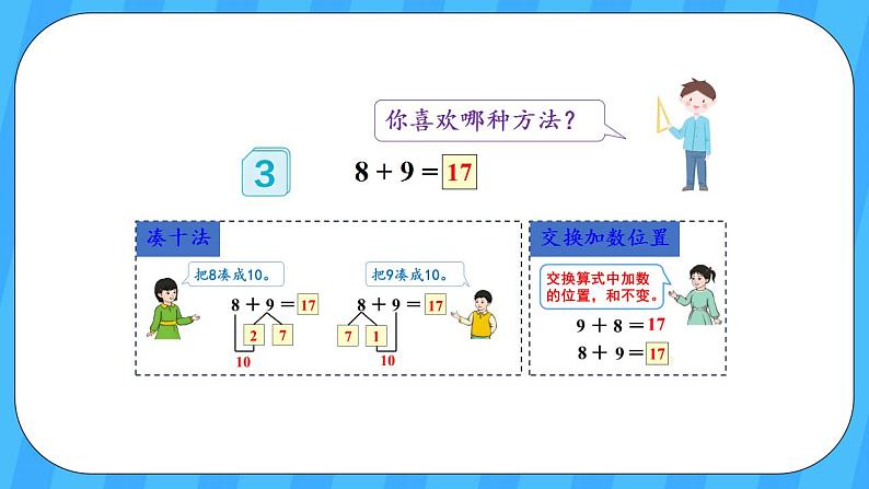 人教版数学一年级上册 8.3《8、7、6加几》课件+教案+素材07