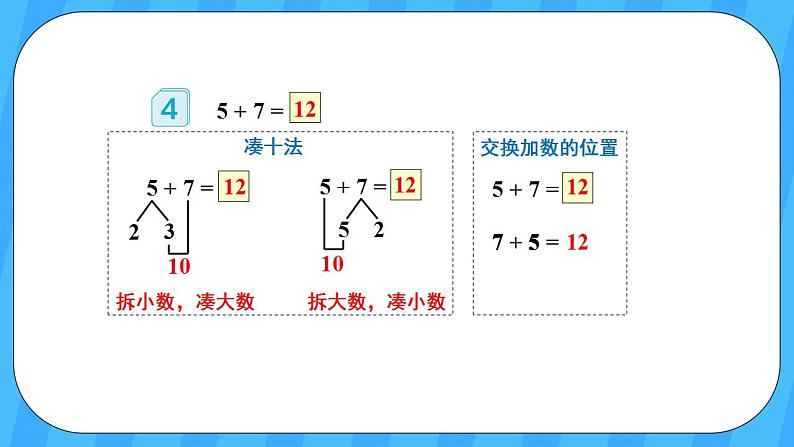 人教版数学一年级上册 8.4《5、4、3、2加几》课件+教案04