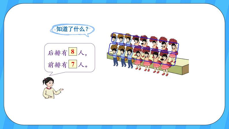 人教版数学一年级上册 8.5《解决问题》课件+教案05