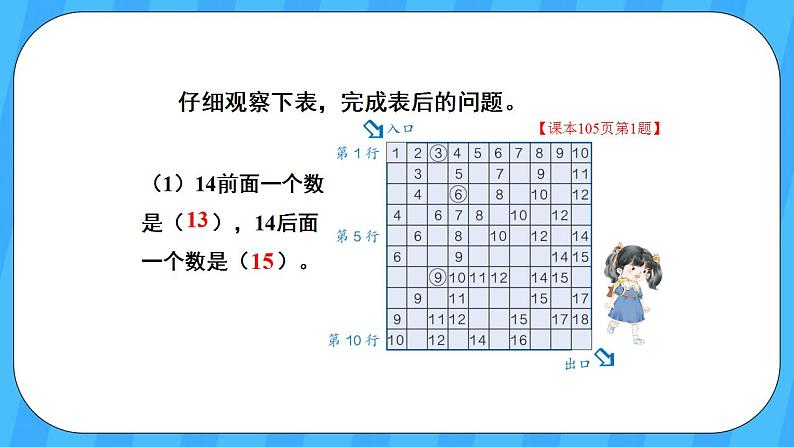 人教版数学一年级上册 9.1《1-20各数的认识》课件+教案05