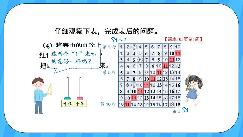 人教版数学一年级上册 9.1《1-20各数的认识》课件+教案08