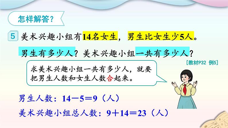 人教版小学数学2上 2《100以内的加法和减法（二）》3.连加、连减和加减混合 第3课时 解决问题 课件06