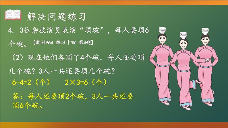 人教版小学数学2上 4《表内乘法（一）》2.2~6的乘法口诀 练习课（第6课时） 课件06