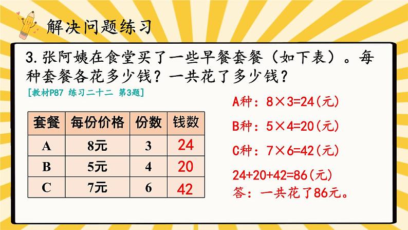 人教版小学数学2上 6《表内乘法（二）》整理和复习（2） 课件05