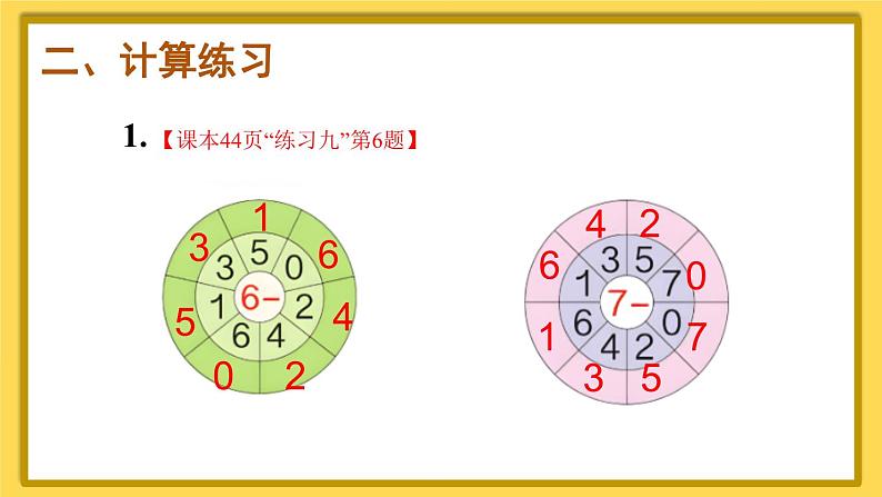 人教版小学数学1上 5《6~10的认识和加减法》练习课（第1~3课时） 课件第5页