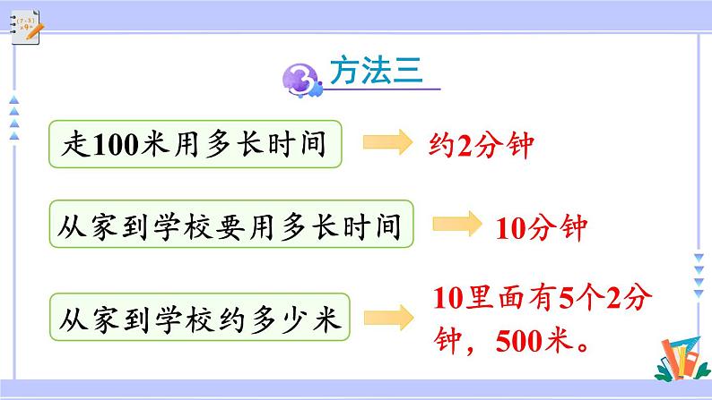 人教版小学数学3上 3《测量》第4课时 估测距离 课件07