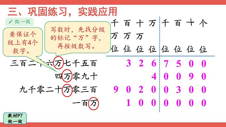 人教版小学数学4上 1《大数的认识》第3课时 亿以内数的写法 课件06