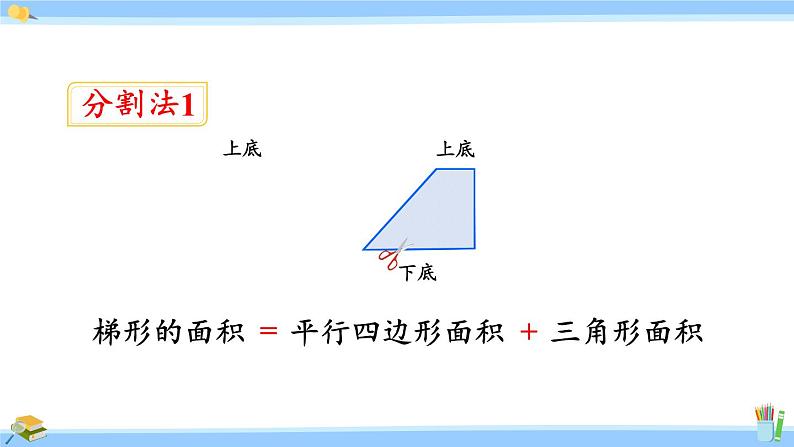 人教版小学数学5上 6《多边形的面积》第3课时 梯形的面积 课件第7页