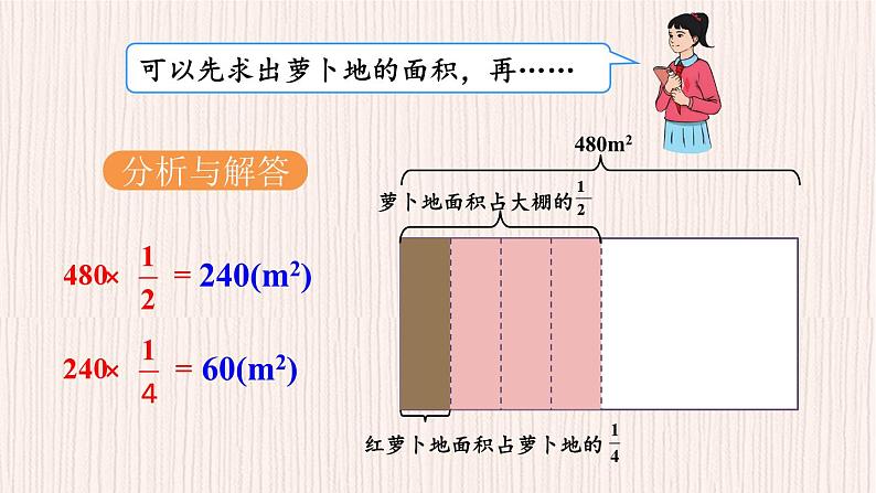 人教版小学数学6上 1《分数乘法》第8课时 解决问题（1） 课件08