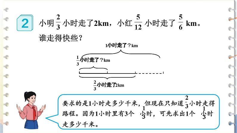 人教版小学数学6上 3《分数除法》2.分数除法第2课时 一个数除以分数 课件05