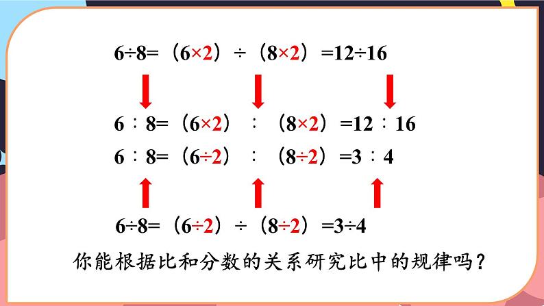 人教版小学数学6上 4《比》 第2课时 比的基本性质 课件05