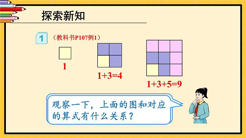 人教版小学数学6上 8《数学广角—数与形》第1课时 数与形（1） 课件03