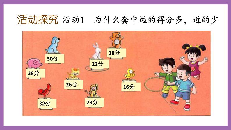 冀教版数学二年级上册 2.5《套圈游戏》课件03