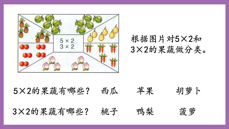 冀教版数学二年级上册 3.2 《乘法算式各部分名称》课件08