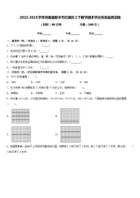 2022-2023学年河南省新乡市红旗区三下数学期末学业质量监测试题含答案