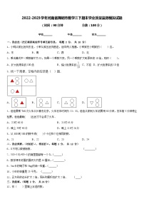 2022-2023学年河南省舞钢市数学三下期末学业质量监测模拟试题含答案