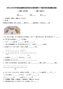 2022-2023学年湖北省黄石经济技术开发区数学三下期末综合测试模拟试题含答案