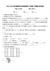 2022-2023学年湖南省怀化市新晃县数学三年级第二学期期末考试试题含答案