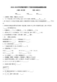 2022-2023学年界首市数学三下期末质量跟踪监视模拟试题含答案