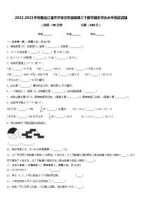 2022-2023学年黑龙江省齐齐哈尔市富裕县三下数学期末学业水平测试试题含答案