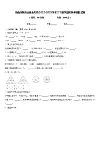 凉山彝族自治州金阳县2022-2023学年三下数学期末联考模拟试题含答案