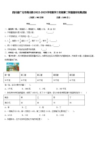 四川省广元市青川县2022-2023学年数学三年级第二学期期末经典试题含答案