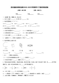 四川省宜宾县双龙镇2022-2023学年数学三下期末预测试题含答案