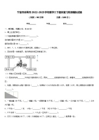 宁波市余姚市2022-2023学年数学三下期末复习检测模拟试题含答案