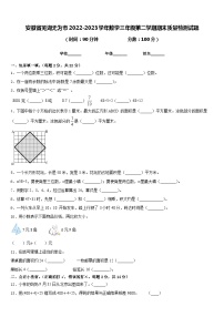 安徽省芜湖无为市2022-2023学年数学三年级第二学期期末质量检测试题含答案