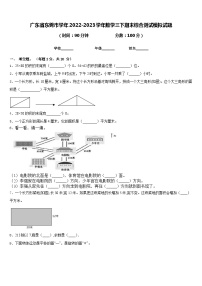 广东省东莞市学年2022-2023学年数学三下期末综合测试模拟试题含答案