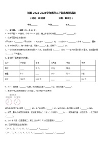 岷县2022-2023学年数学三下期末预测试题含答案