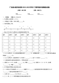 广东省汕尾市陆河县2022-2023学年三下数学期末经典模拟试题含答案