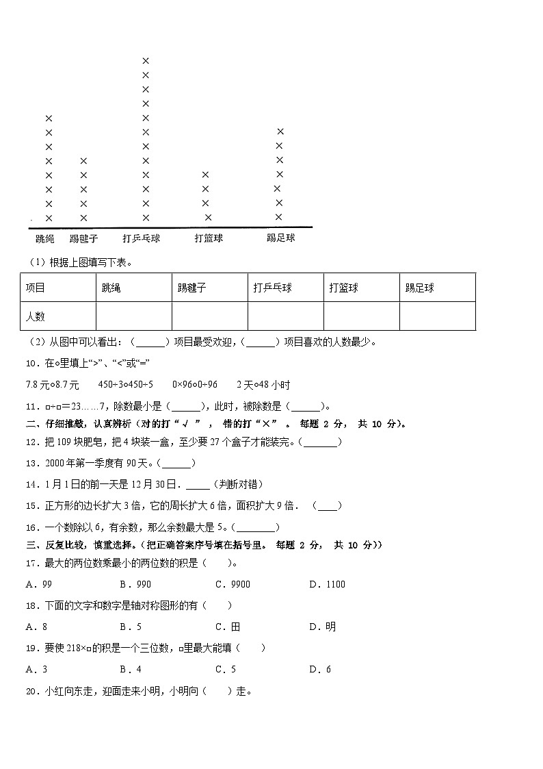 江苏省徐州市沛县2022-2023学年数学三下期末检测试题含答案第2页