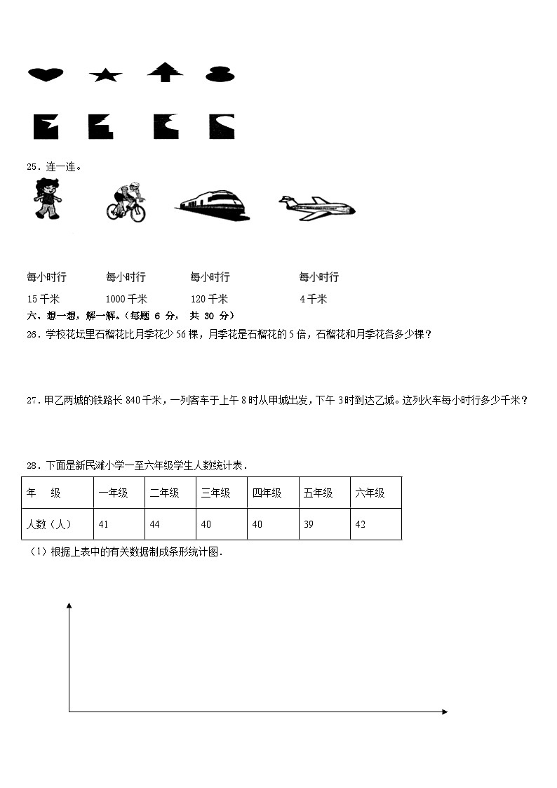 河南省郑州市邙山区2022-2023学年三下数学期末监测试题含答案第3页