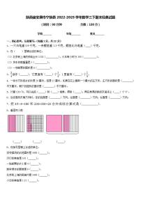 陕西省安康市宁陕县2022-2023学年数学三下期末经典试题含答案