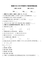 黎城县2022-2023学年数学三下期末联考模拟试题含答案