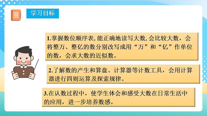 人教版数学四上 第一单元 第14课时《整理和复习》 课件+教案+练习+学案02