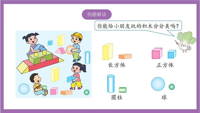 苏教版数学一年级上册 6 认识立体图形  课件第4页