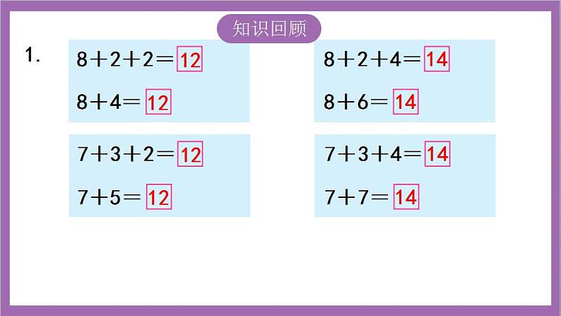 苏教版数学一年级上册 练习十二课件02