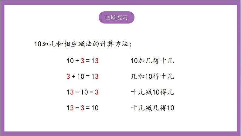 苏教版数学一年级上册 十一 期末复习 10以内的加减法及相关实际问题课件第8页