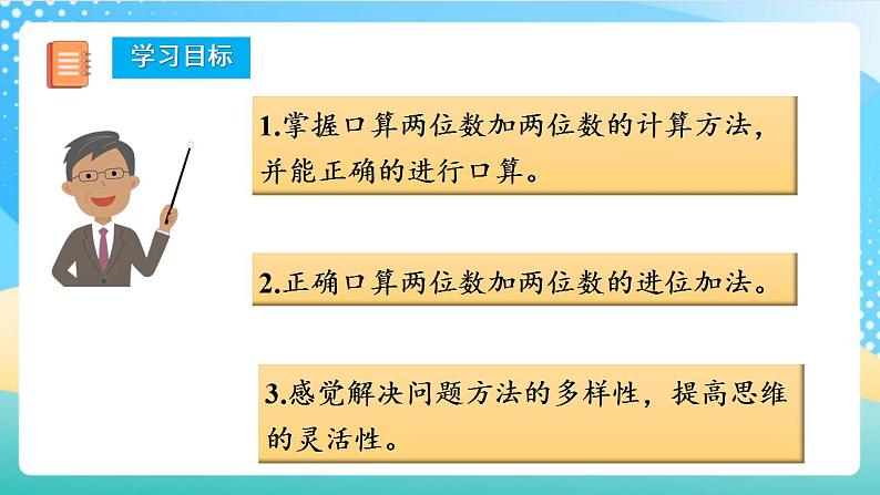 人教版数学三上 第二单元 第01课时《两位加两位数》 课件+教案+练习+学案02