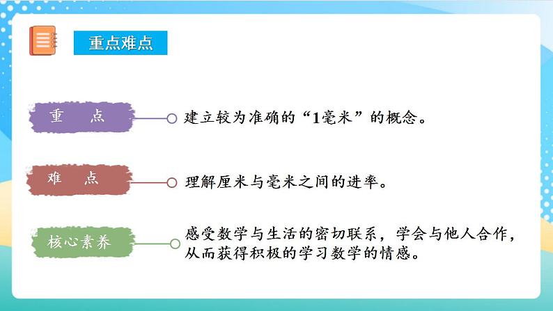 人教版数学三上 第三单元 第01课时《毫米的认识》 课件+教案+练习+学案03