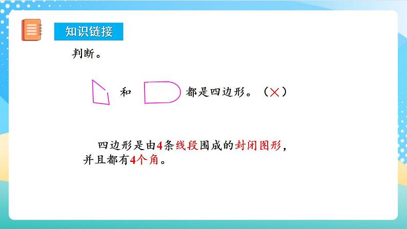 人教版数学三上 第七单元第2课时《认识长方形和正方形（》教学课件+教案+学案+练习）05