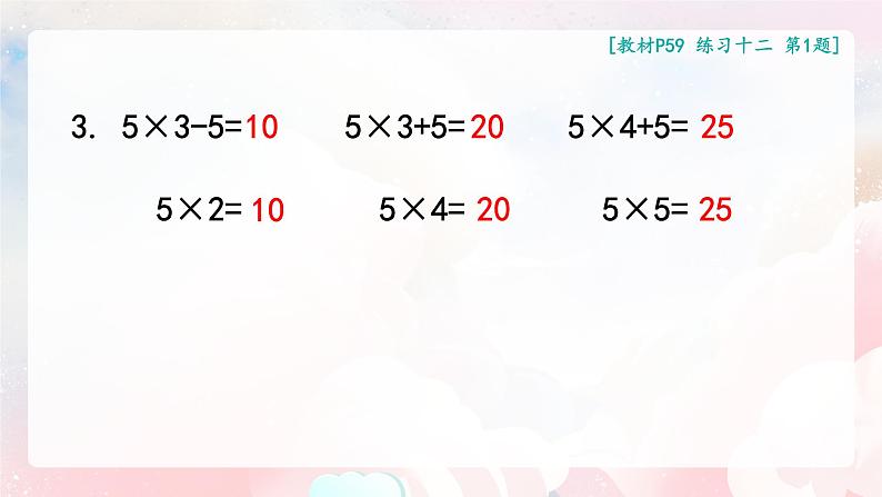 【核心素养】人教版小学数学二年级上册 4.6《乘加乘减》   课件+教案+同步分层作业（含教学反思和答案）08