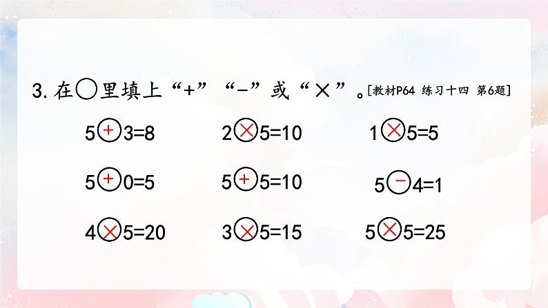 【核心素养】人教版小学数学二年级上册 4.10《解决问题练习课》   课件+教案+同步分层作业（含教学反思和答案）05