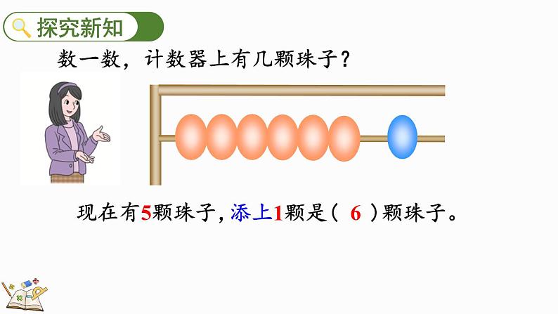 人教版数学一年级上册5.2 6和7的基数含义和序数含义 课件第3页