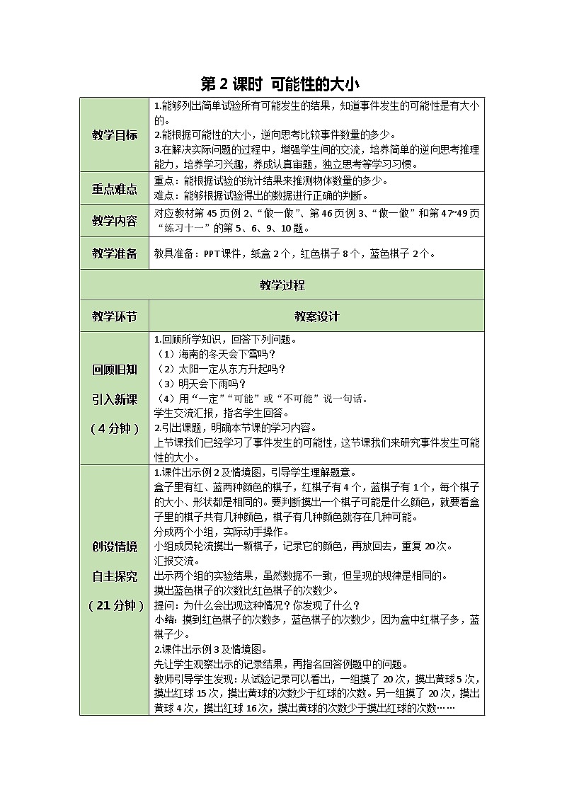 4.2《可能性的大小》课件PPT+教案+动画01