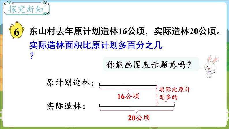 第6课时 求一个数比另一个数多（少）百分之几第3页